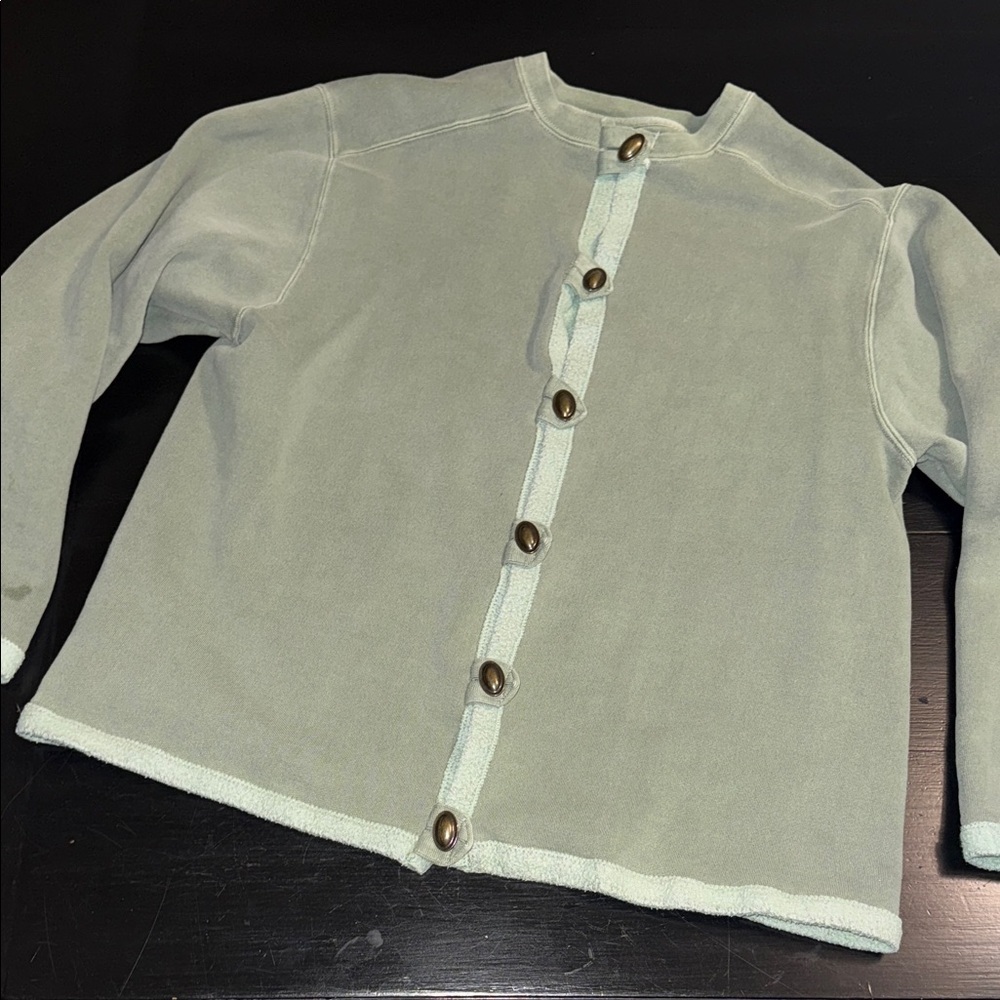 Authentic pigment brand cardigan sweatshirt